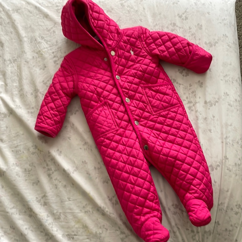 Ralph Lauren Baby girl snow/winter overall jacket
